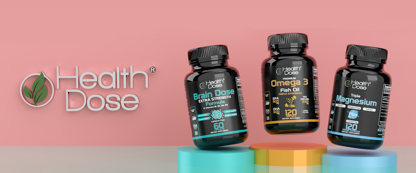 Health Dose - Premium Supplements Banner 1